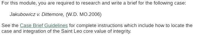 For this module, you are required to research and write a