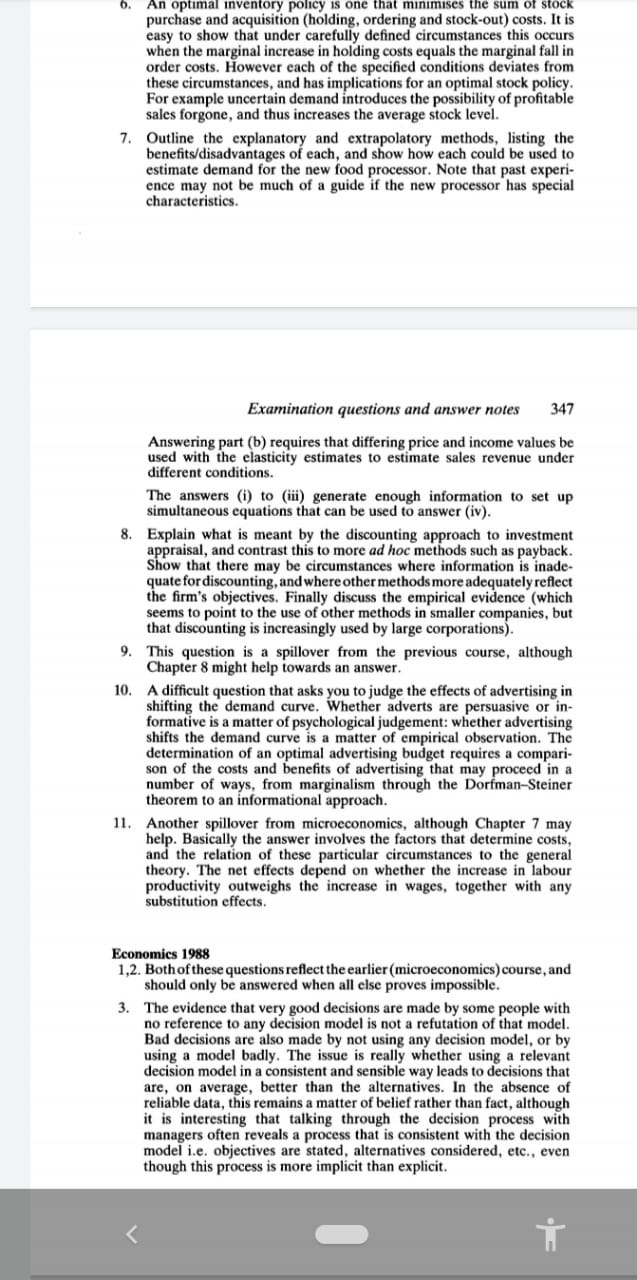 notes 337 rational approaches to human affairs are based' (Amara and Lipins-