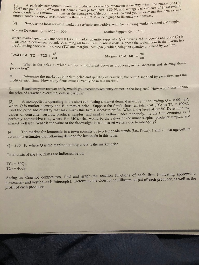 from this US announcement. To choose the right answer use the economic