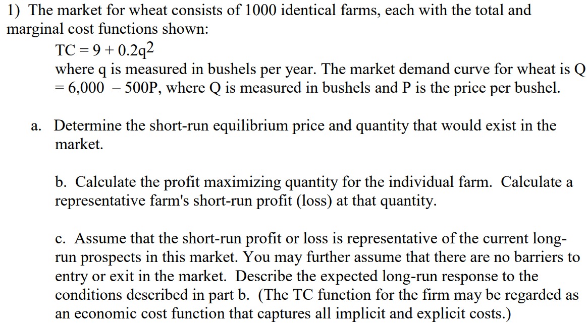 the market. a) OPEC does not benefit at all from this announcement.