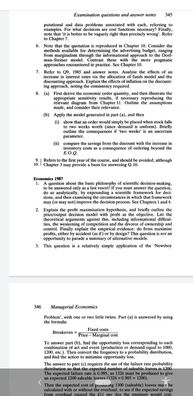 is a statement of faith on which all Examination questions and answer