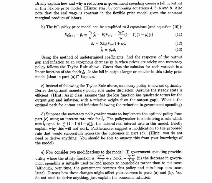 rate, #, is inflation. A is a function of model parameters, including