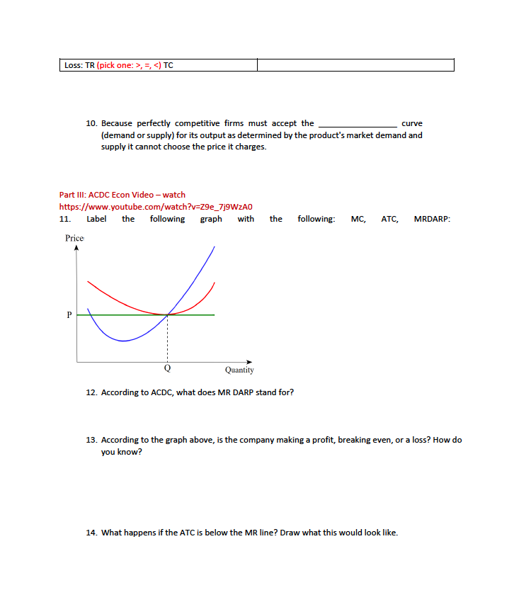 without noticeably affecting the overall quantity supplied and price in the market.