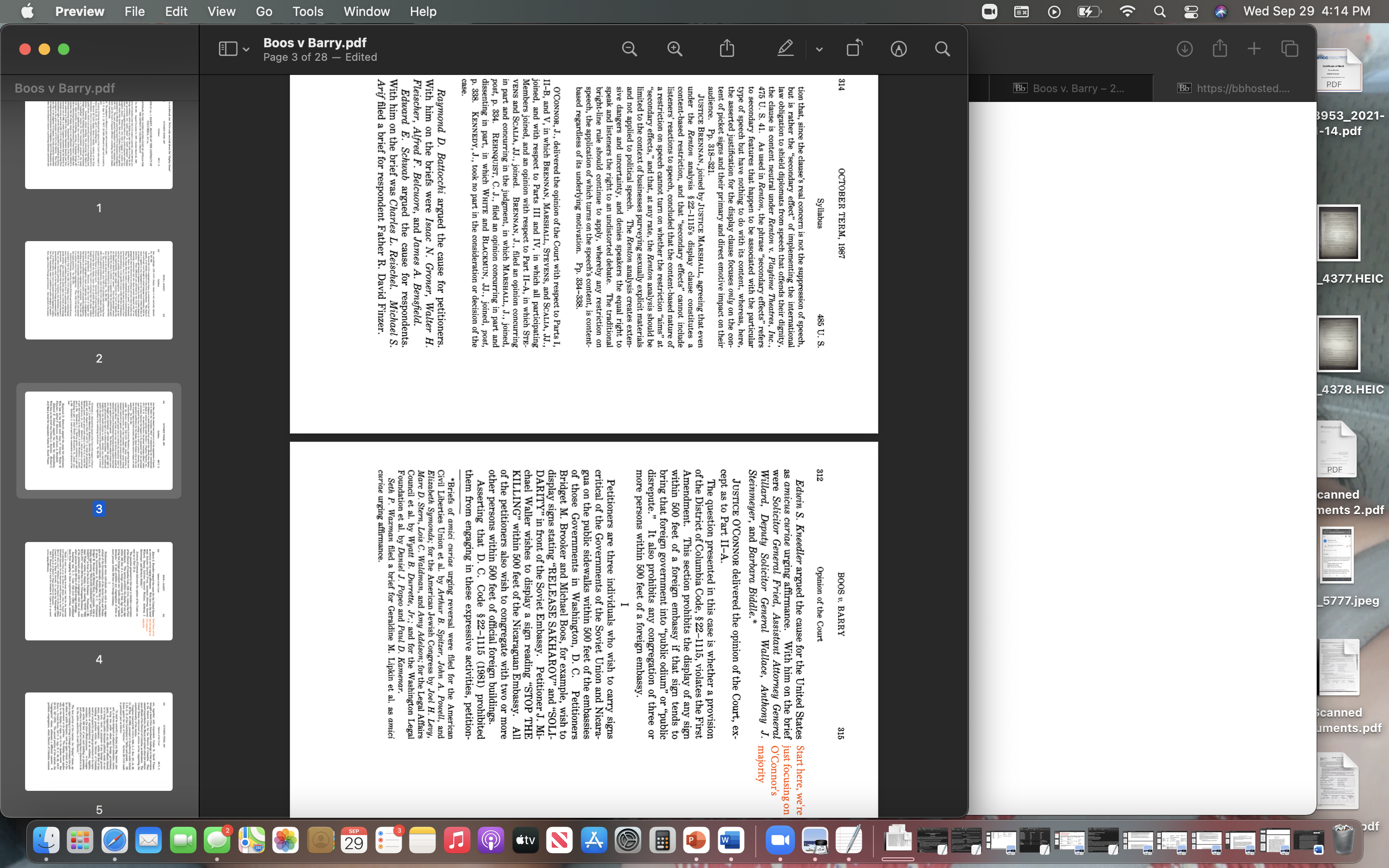 into case law, starting with two important Supreme Court opinions from the