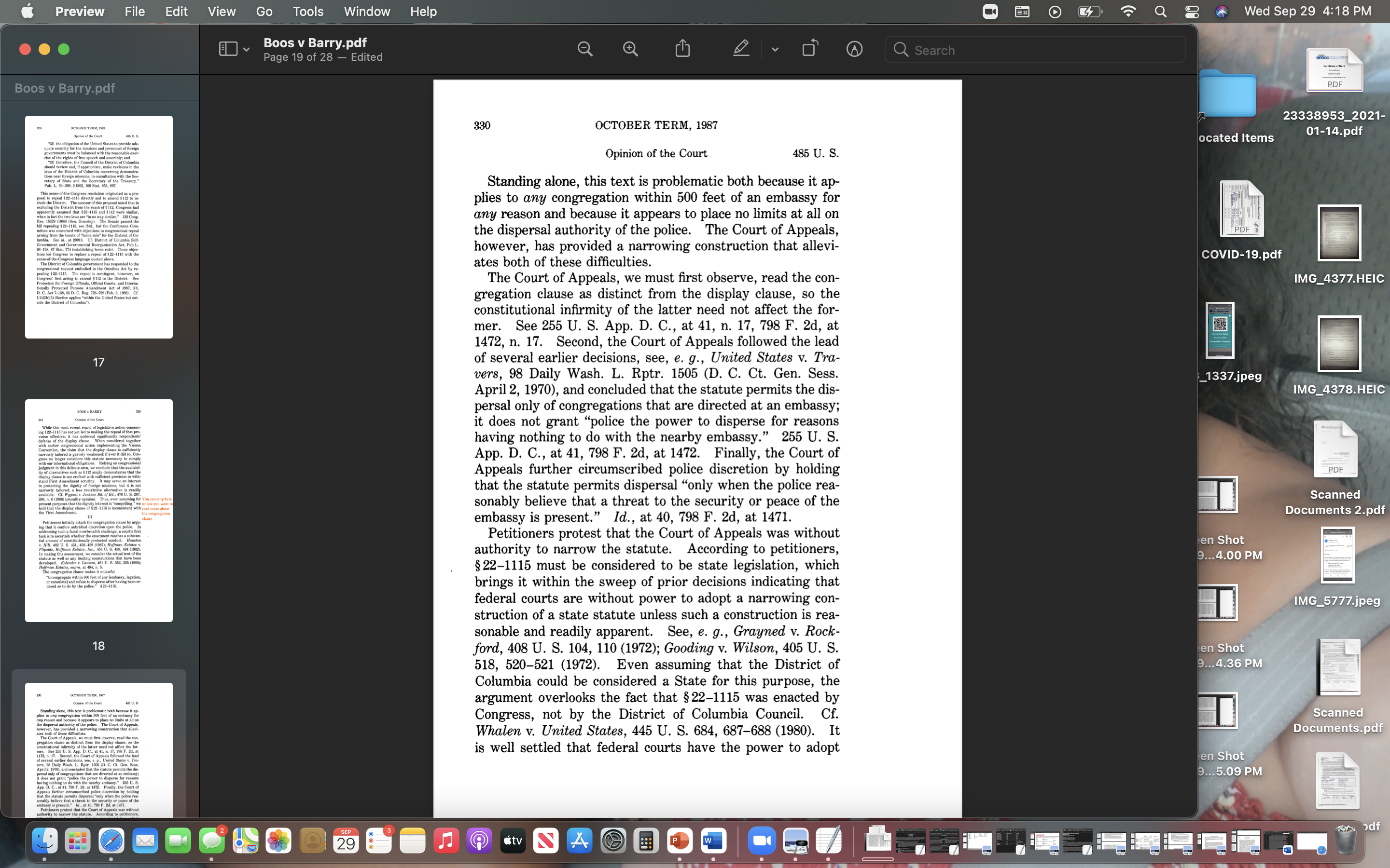 and how do the Justices talk about them?You should read Justice White's