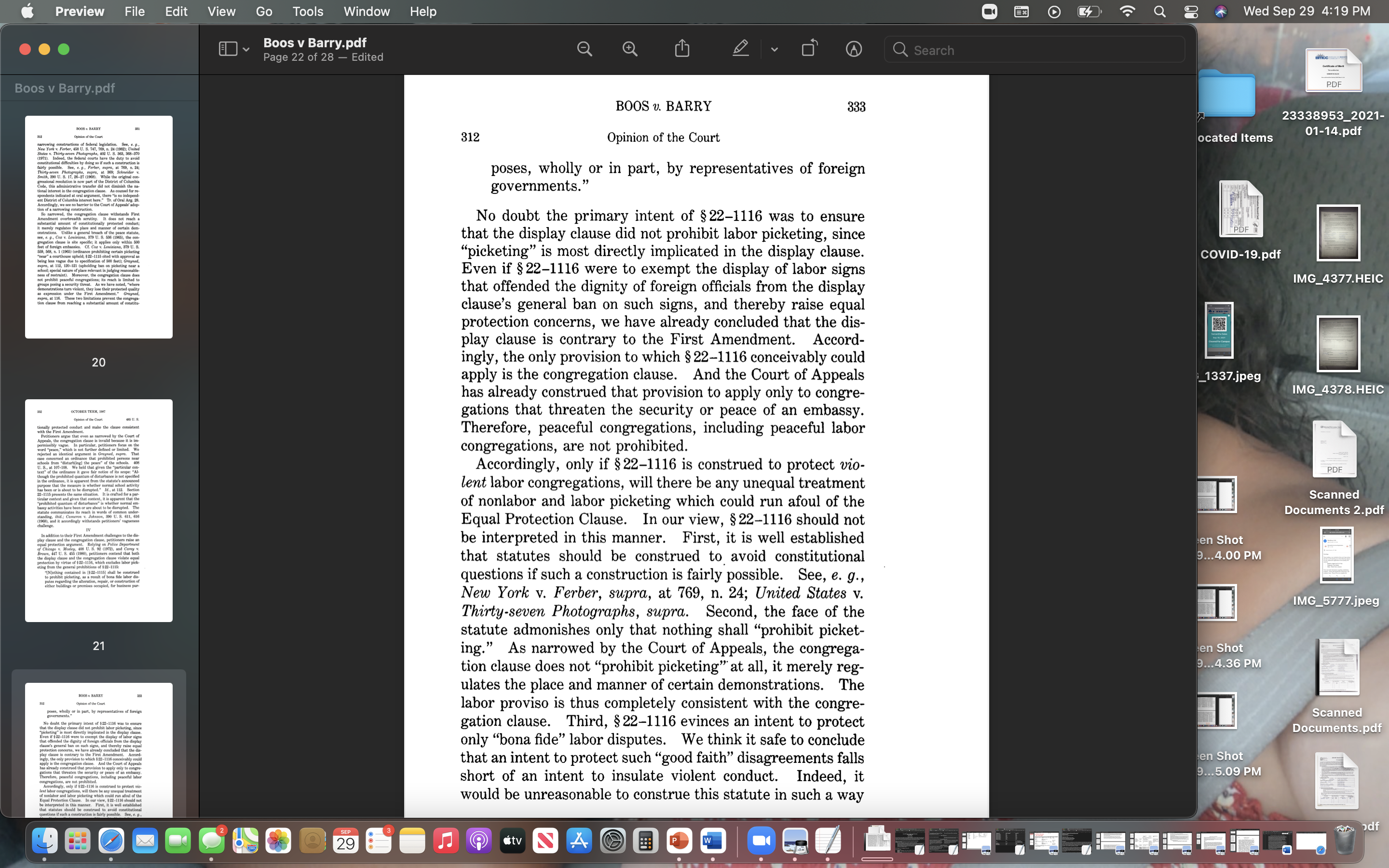 you read both, look for two key things-1) the holding/what the Court