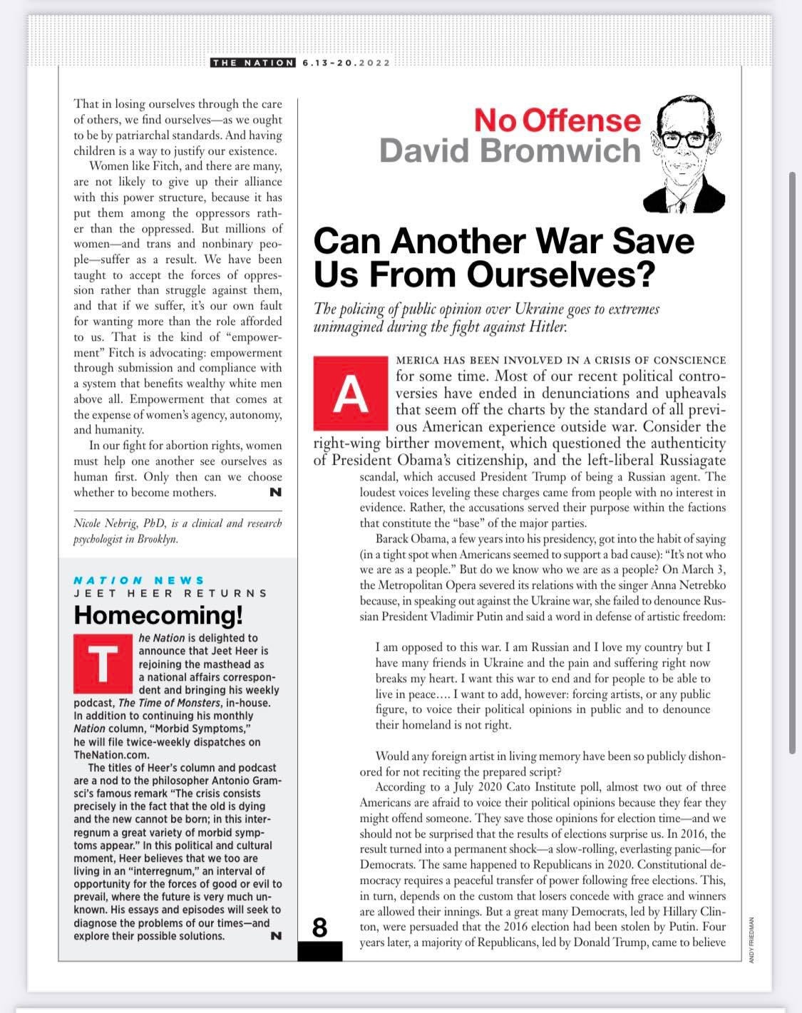 others, we find ourselves-as we ought No Offense to be by patriarchal