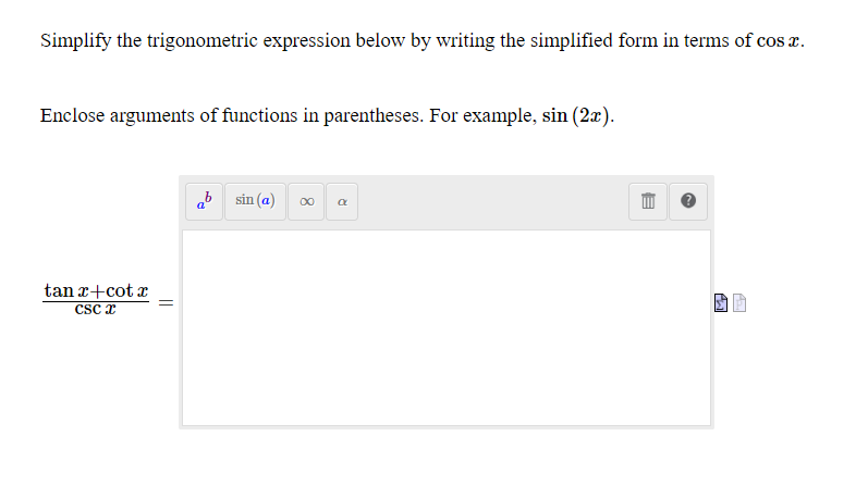 factor = Number va la sin (a) Period: P =Enter the asymptotes