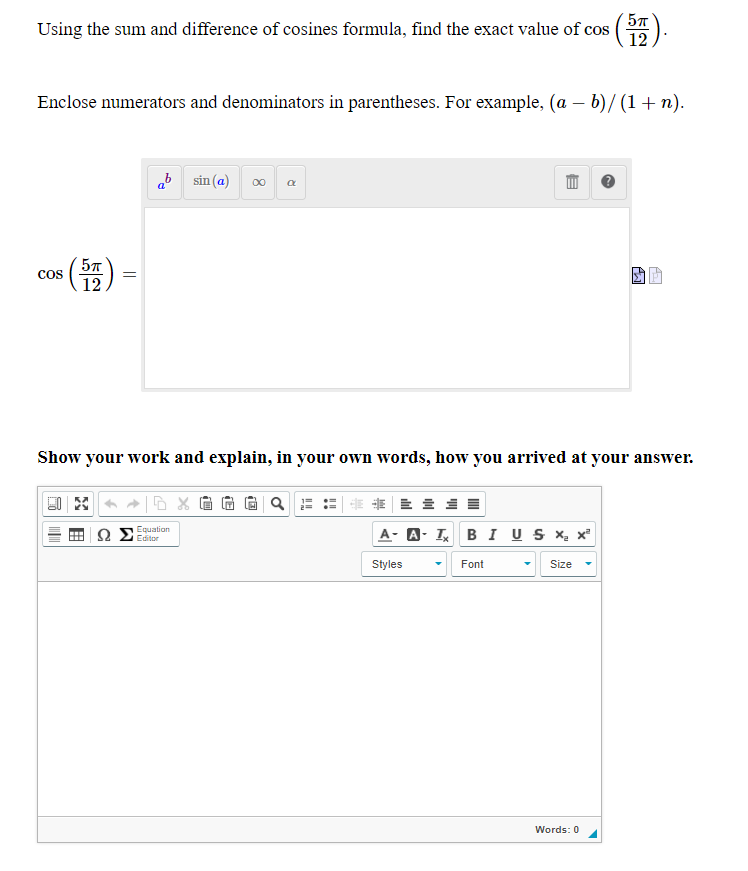 of the function on the domain [-P, P]. To enter 7, type