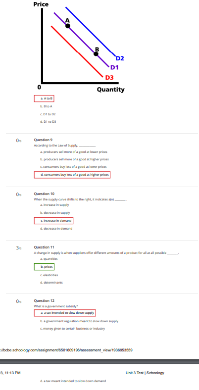 D quantity A. GraphA b. Graph B c. Graph C d Graph