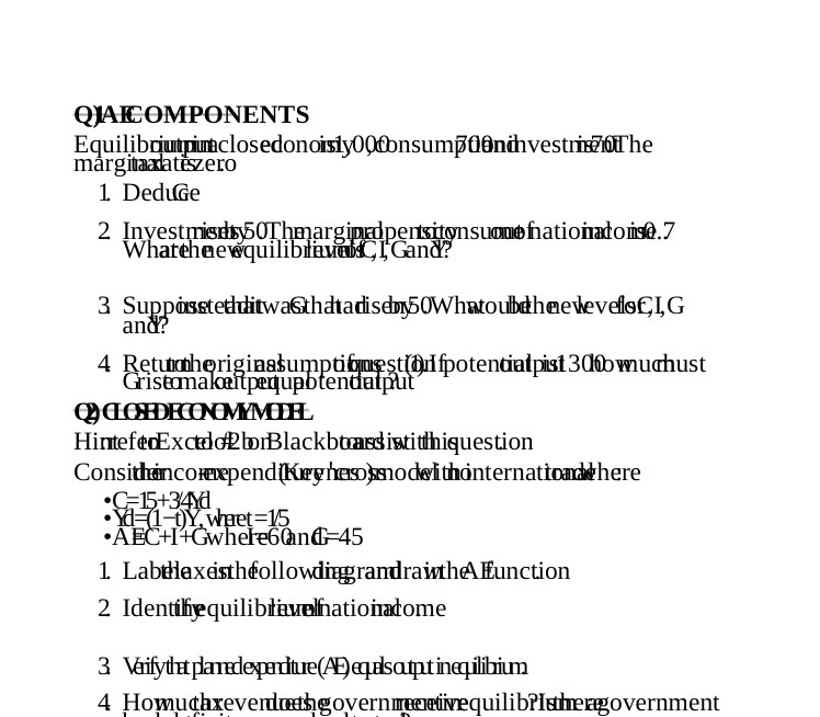 QBEOMPONENTS I DedLGe 2 3 Su 4 I Labiaxsthiolloyuiiigrandrainhe\ffunction 2 4