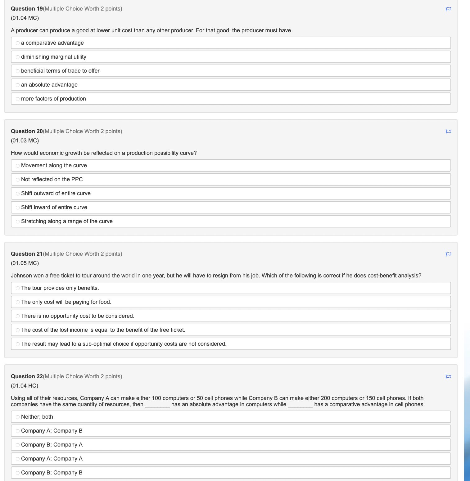 1 $2.00 2 $3.50 3 $4.50 4 $5.00 5 $5.25 6 $5.00