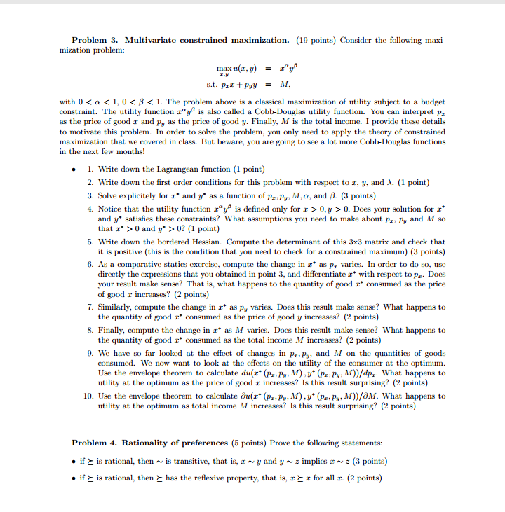 that you accumulated in the first 4 lectures. It is mostly on