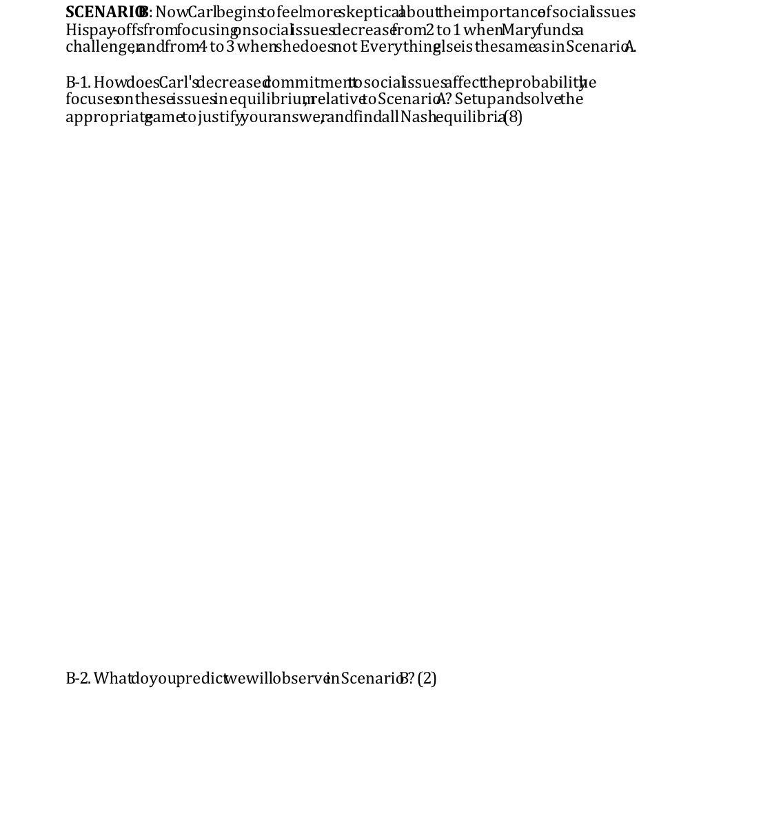 'Clecreasedommitmeltt) sociaissuesfffectheprobabilitye focus eon thesssue