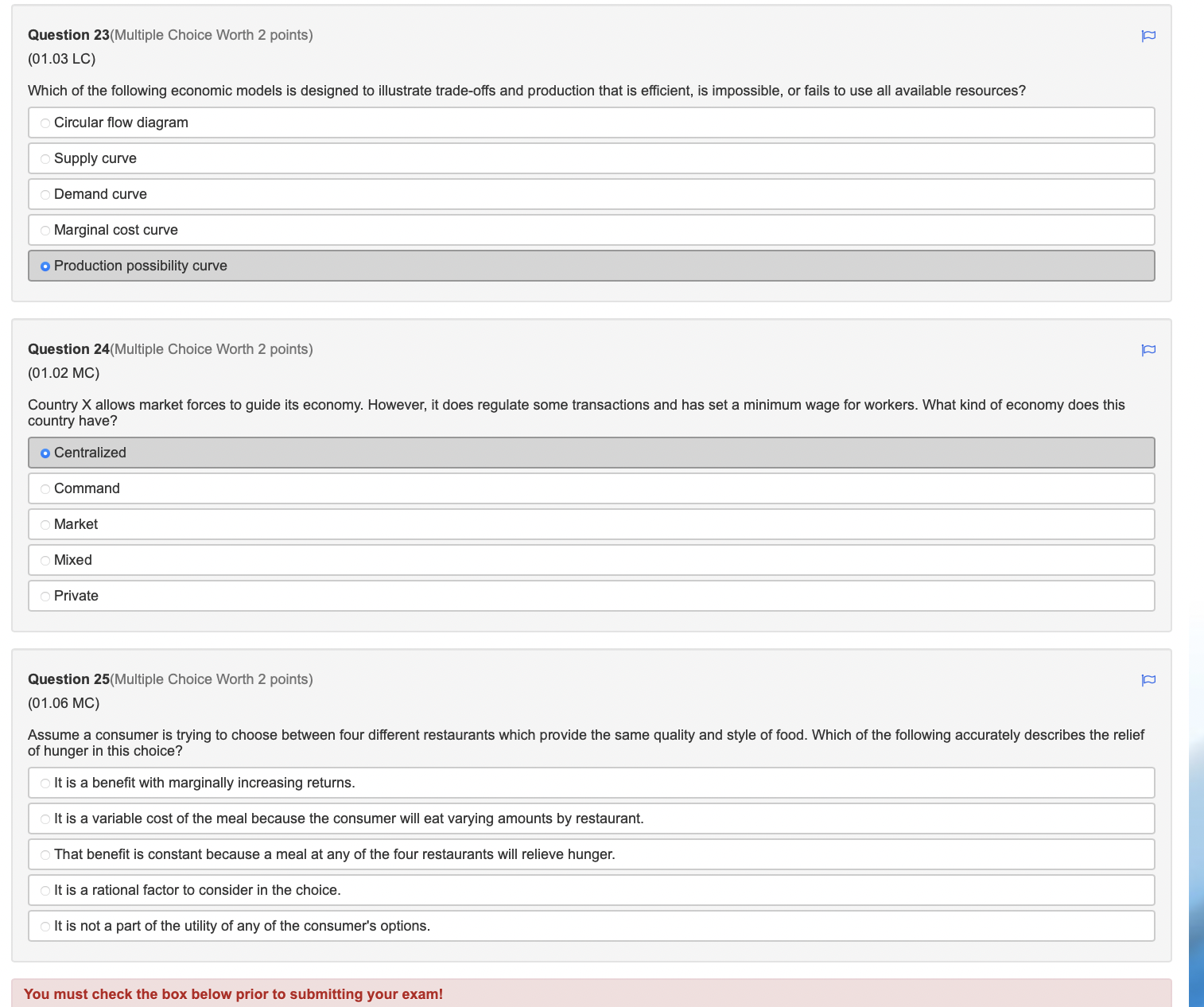 or total value she gets from them. What total benefits does she