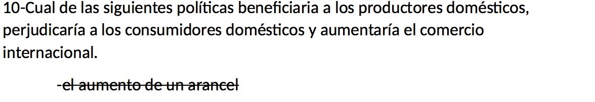 los consumidores domsticos y aumentaria el comercio internacional.