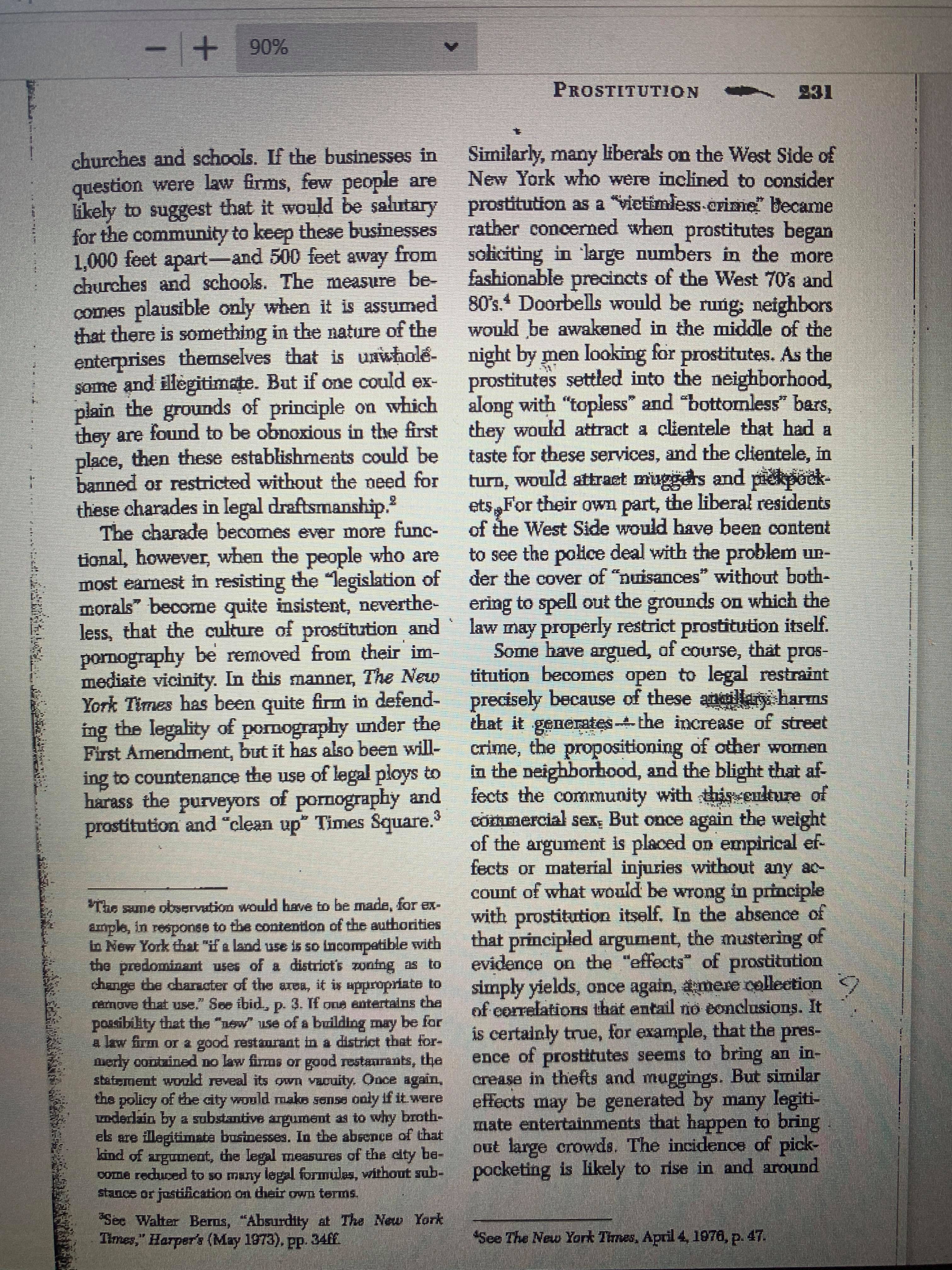 hooker, the pimp, the john, a 'love child'? Or does he have