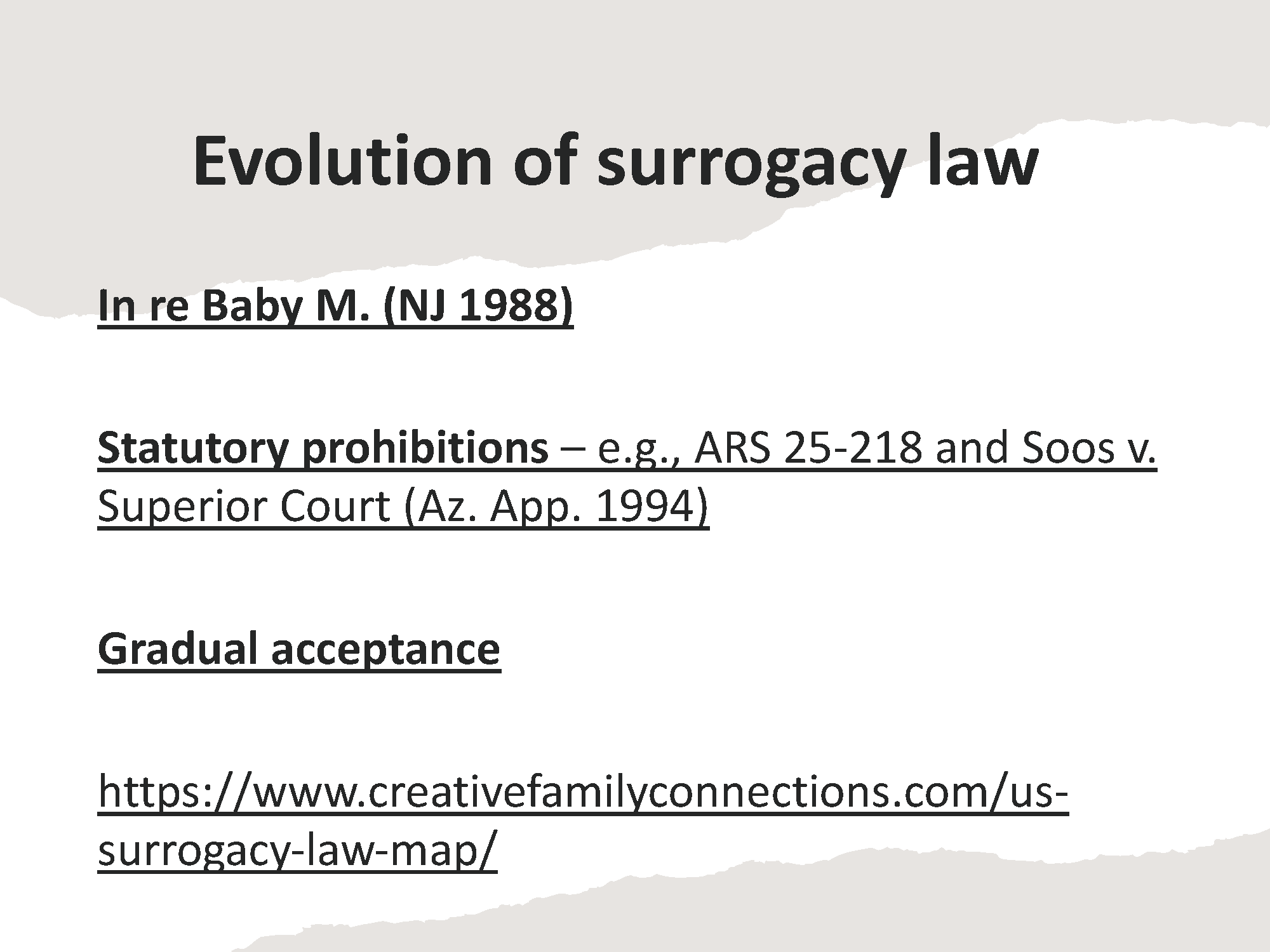 that may help, a lot of material is Arizona specific too. More