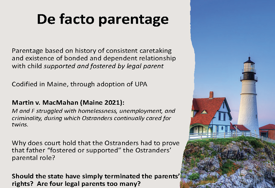 have simply terminated the parents' rights? Are four legal parents too many?Disestablishing