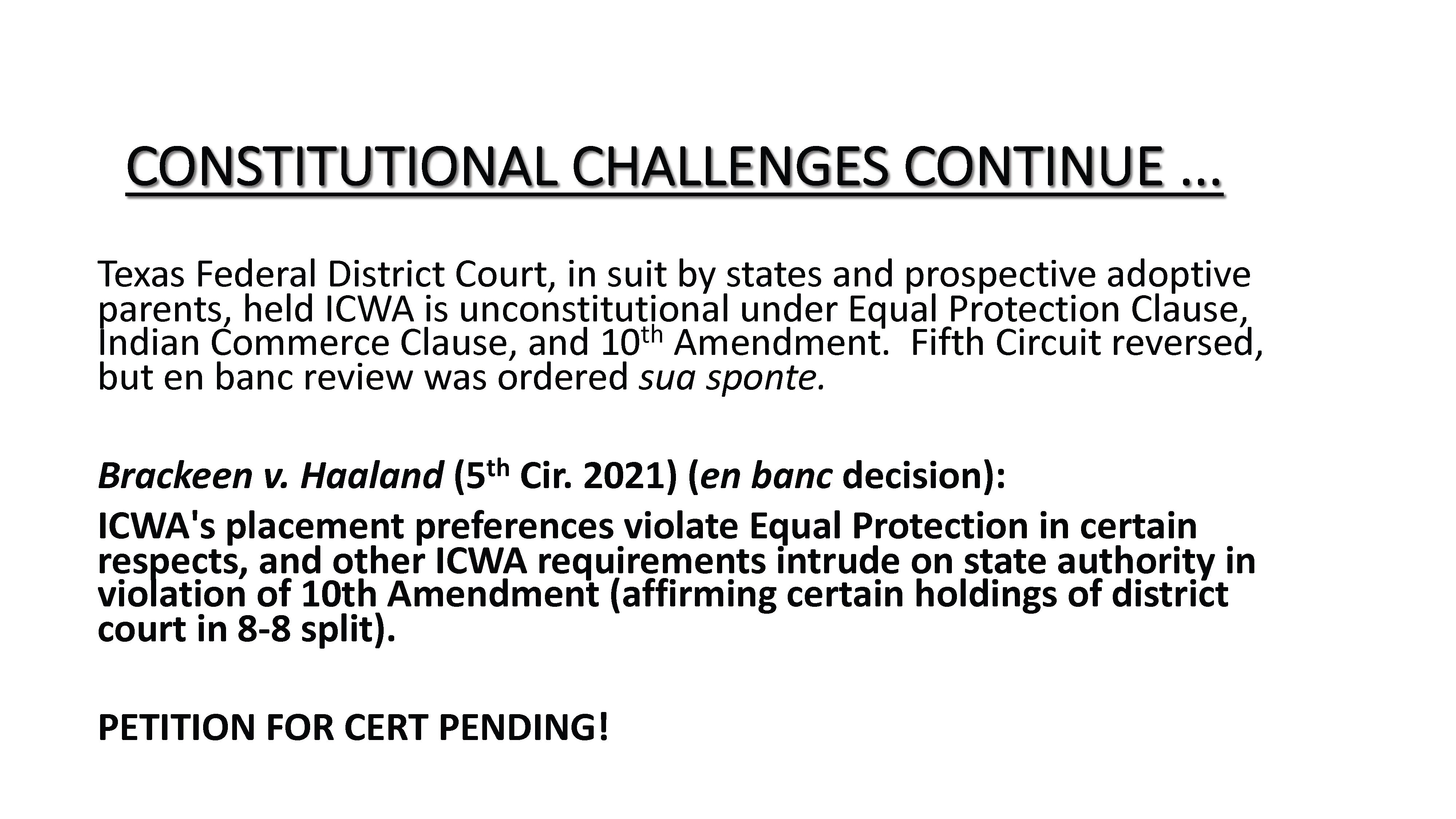 foster care Fulton v. City of Philadelphia (US 2021) A preliminary question...