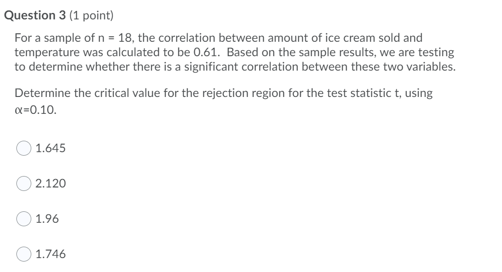 the null hypothesis that there is correlation between the 2 variables? 5)We
