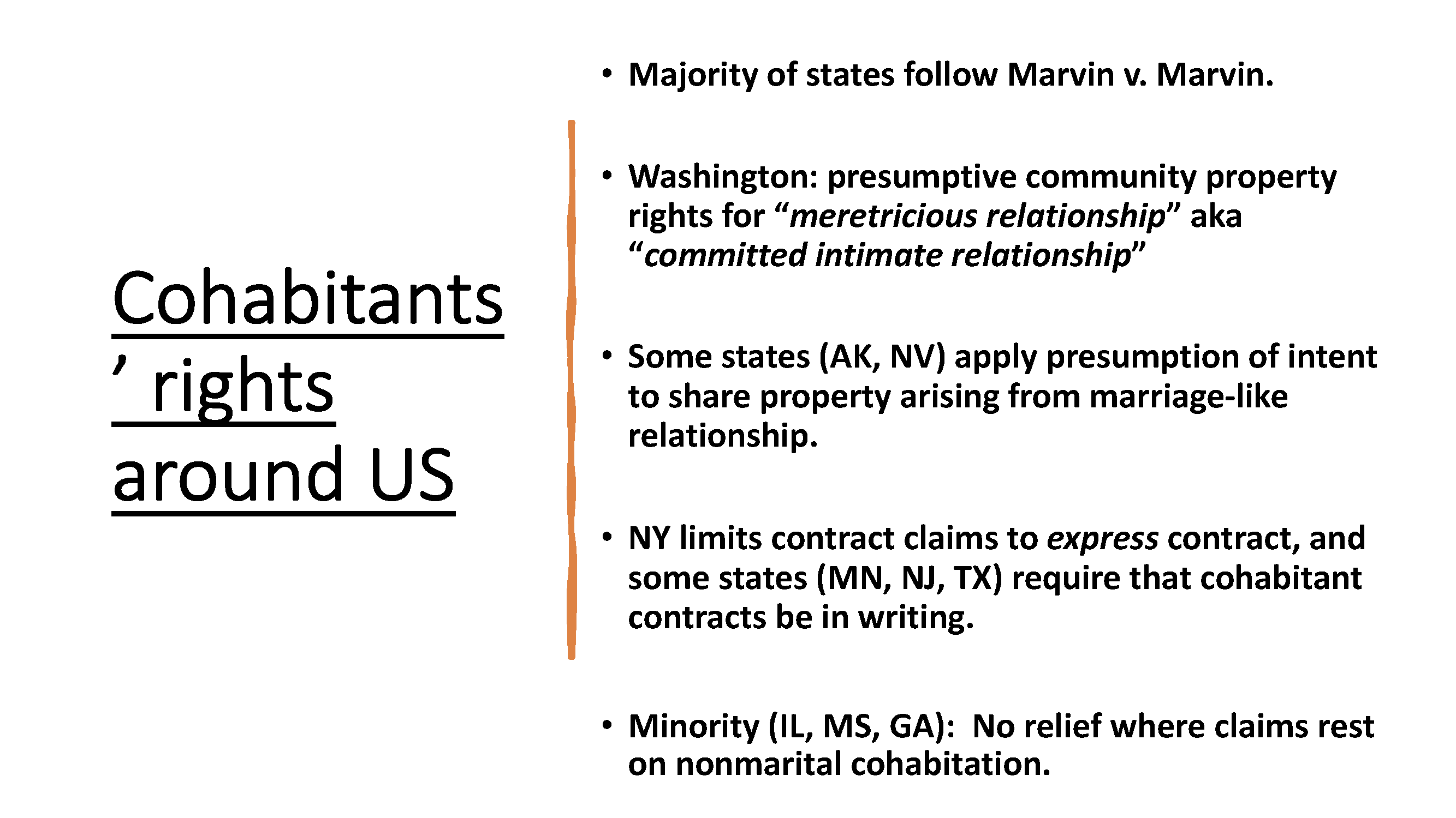 and why? . Reasons for cohabiting: . Love, companionship . Financial concerns