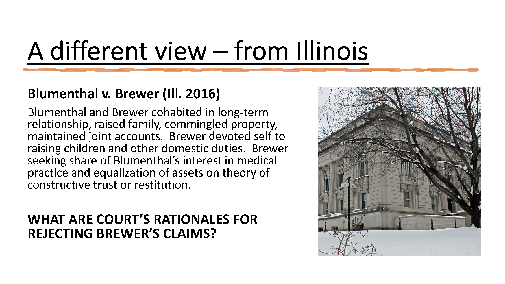 or restitution. WHAT ARE COURT'S RATIONALES FOR REJECTING BREWER'S CLAIMS? Claims for