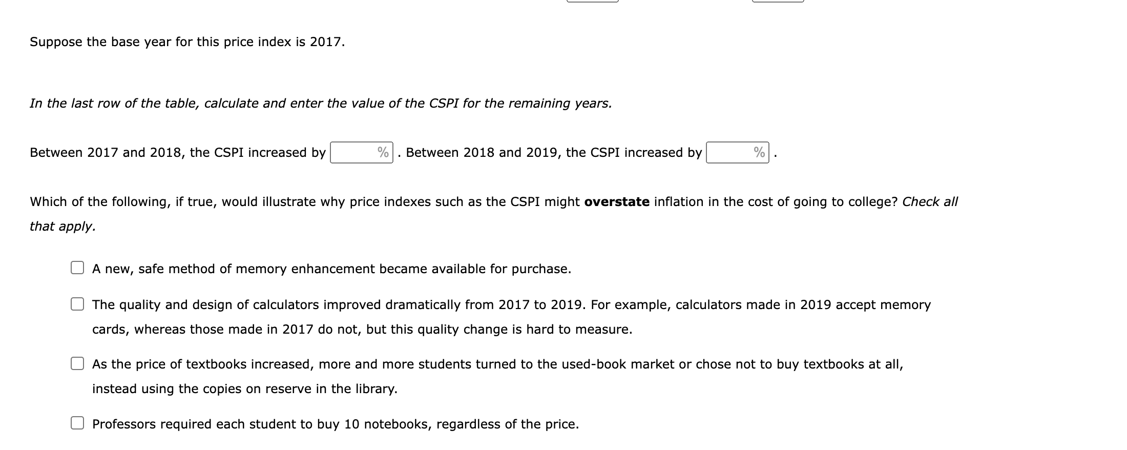 2019. For example, calculators made in 2019 accept memory cards, whereas those