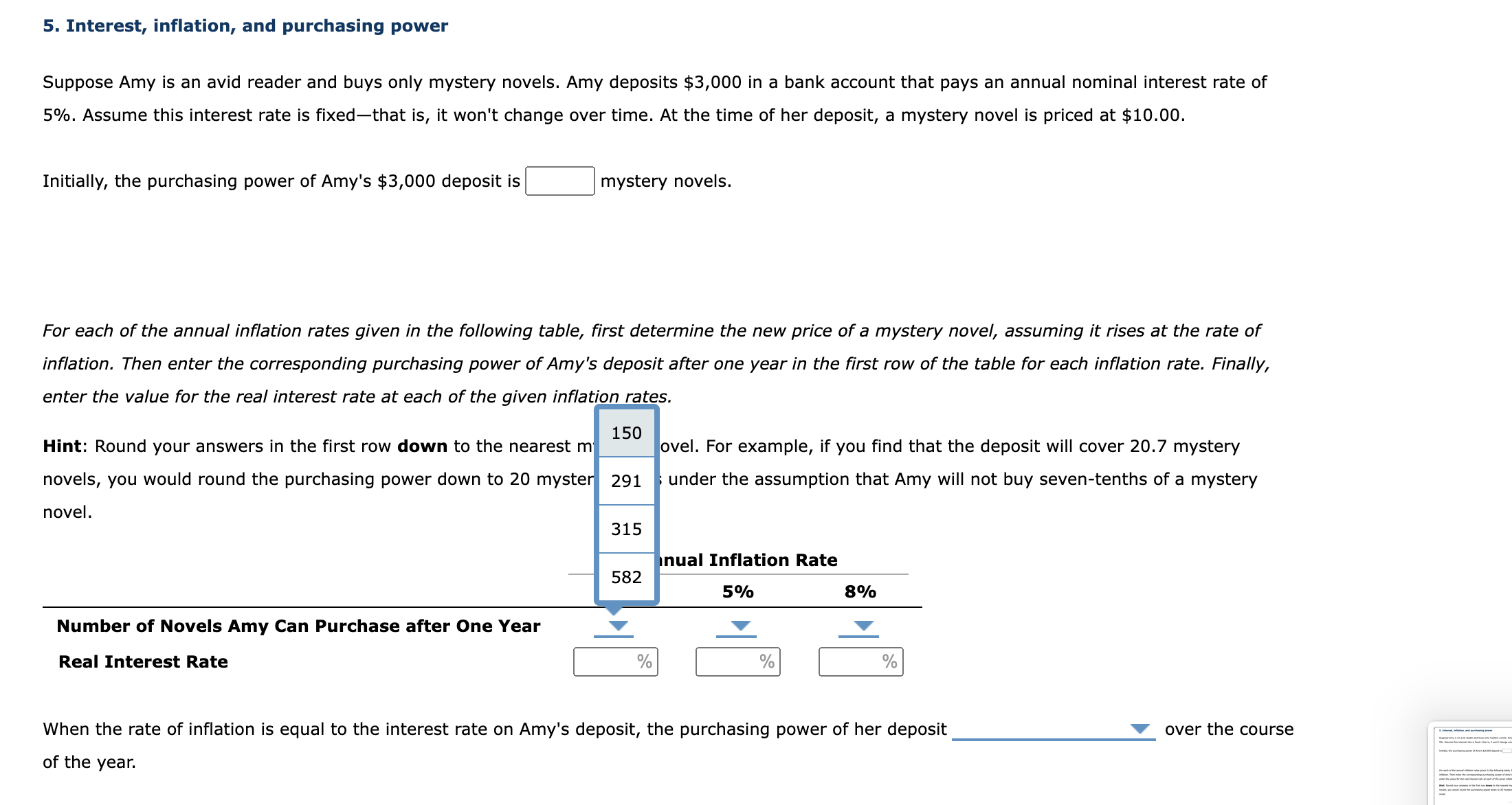 Shows up in the... GDP Scenario Deflator CPI An increase in the
