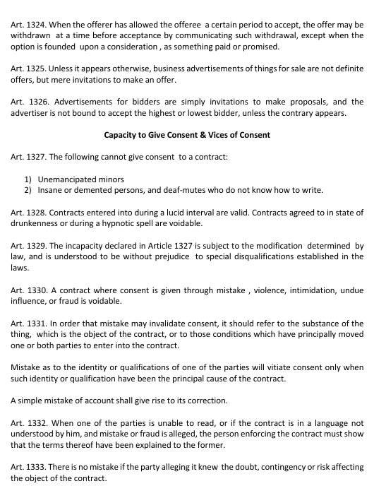 or compliance cannot be left to the will of one of them.