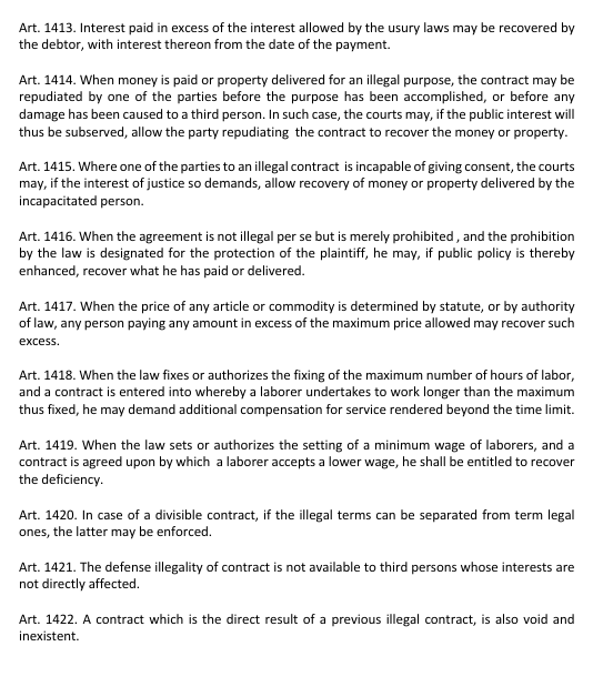 from the decedent. If a contract should contain some stipulation in favor