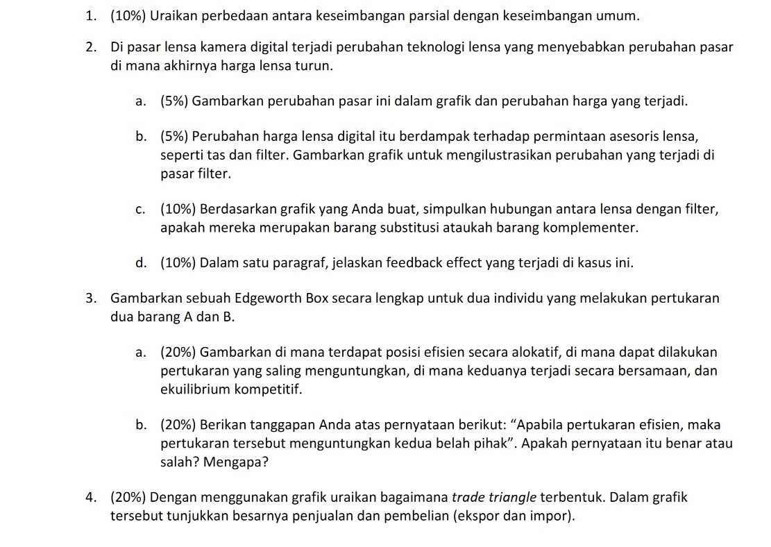 umum. Di pasar lensa kamera digital terjadi perubahan teknologi lensa yang menyebabkan