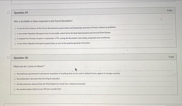 D 29 Why is the ot Fmh his t" Question 30