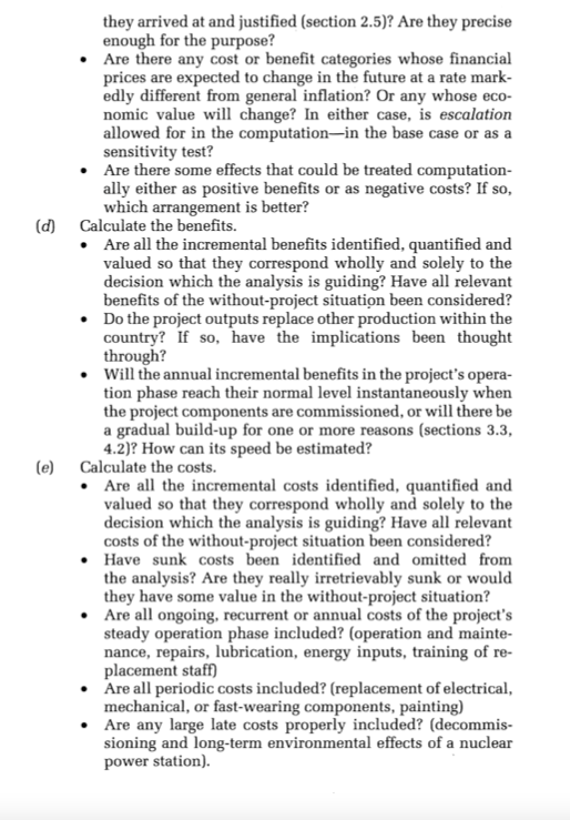 a guide while examining the above- mentioned publications. Also in doing this,