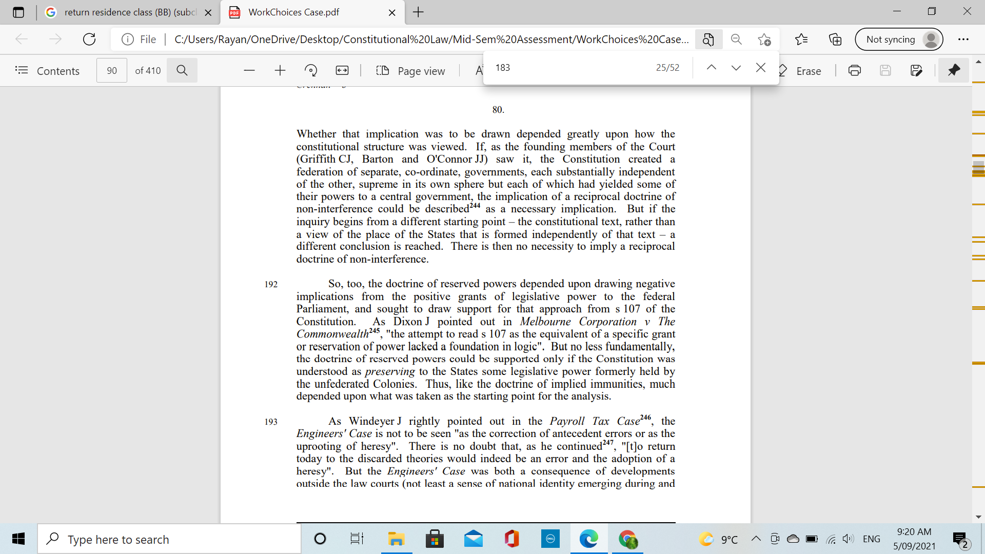 element underpinning this argument, and indeed all of the plaintiffs' arguments about