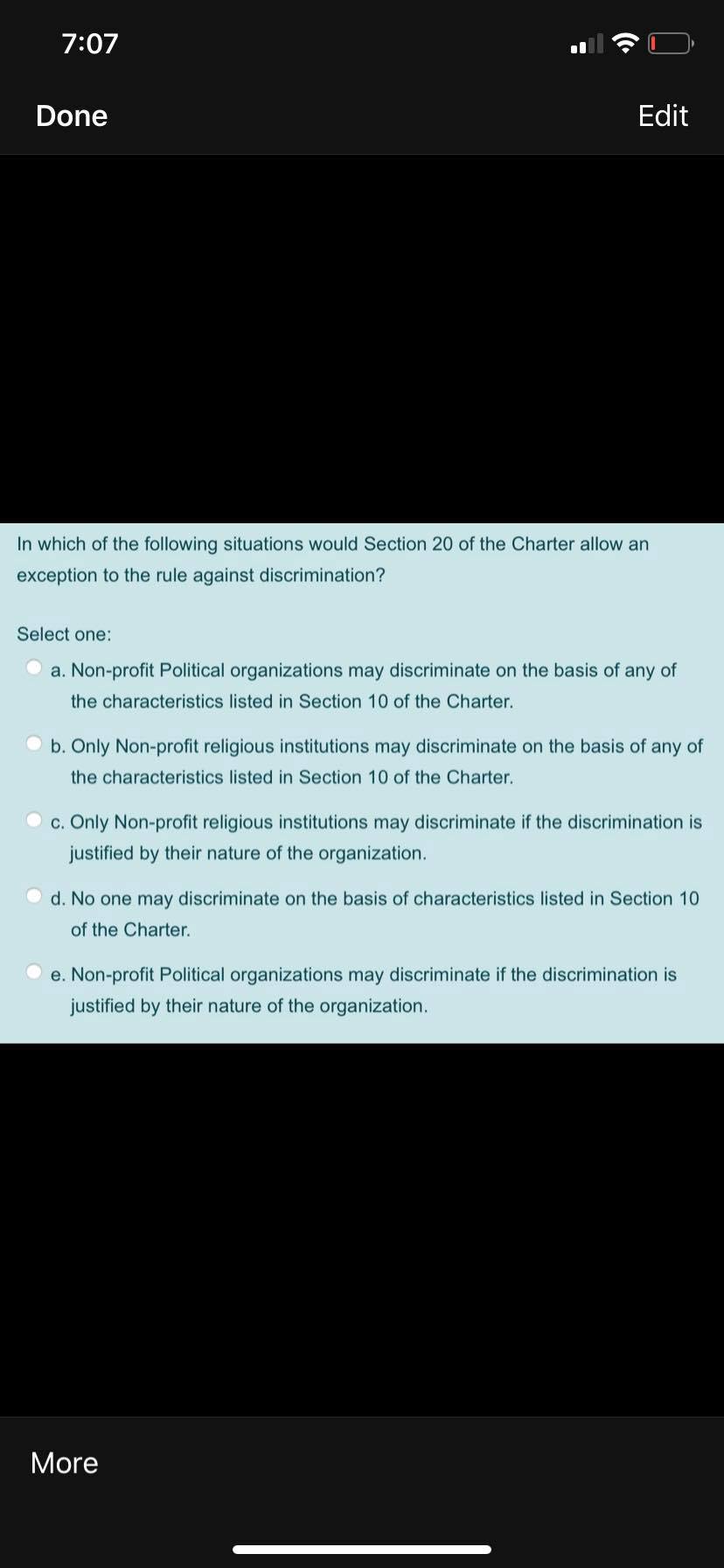 consider them to be \"reasonable limits in a free and democratic society".