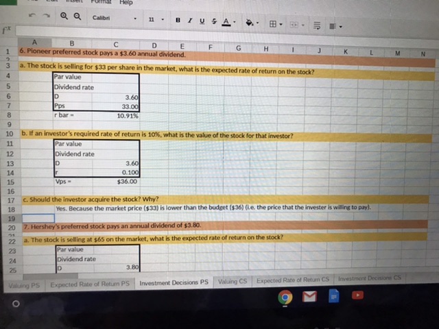  I need help with this assignment using excel sheet. I will