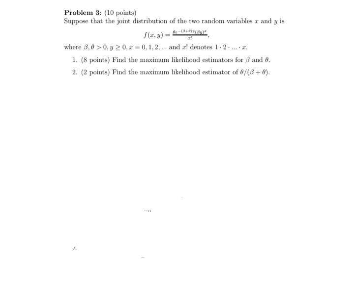 stochastic processes given below, where &, is a normally distri- buted white