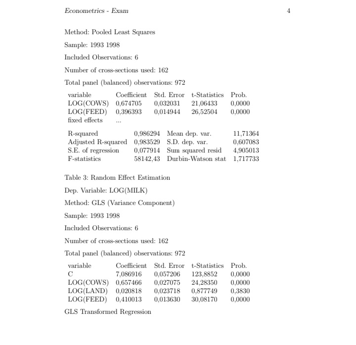 of these: 1. Xt = 0.7X-1 + Et 2. Xt = X-1+