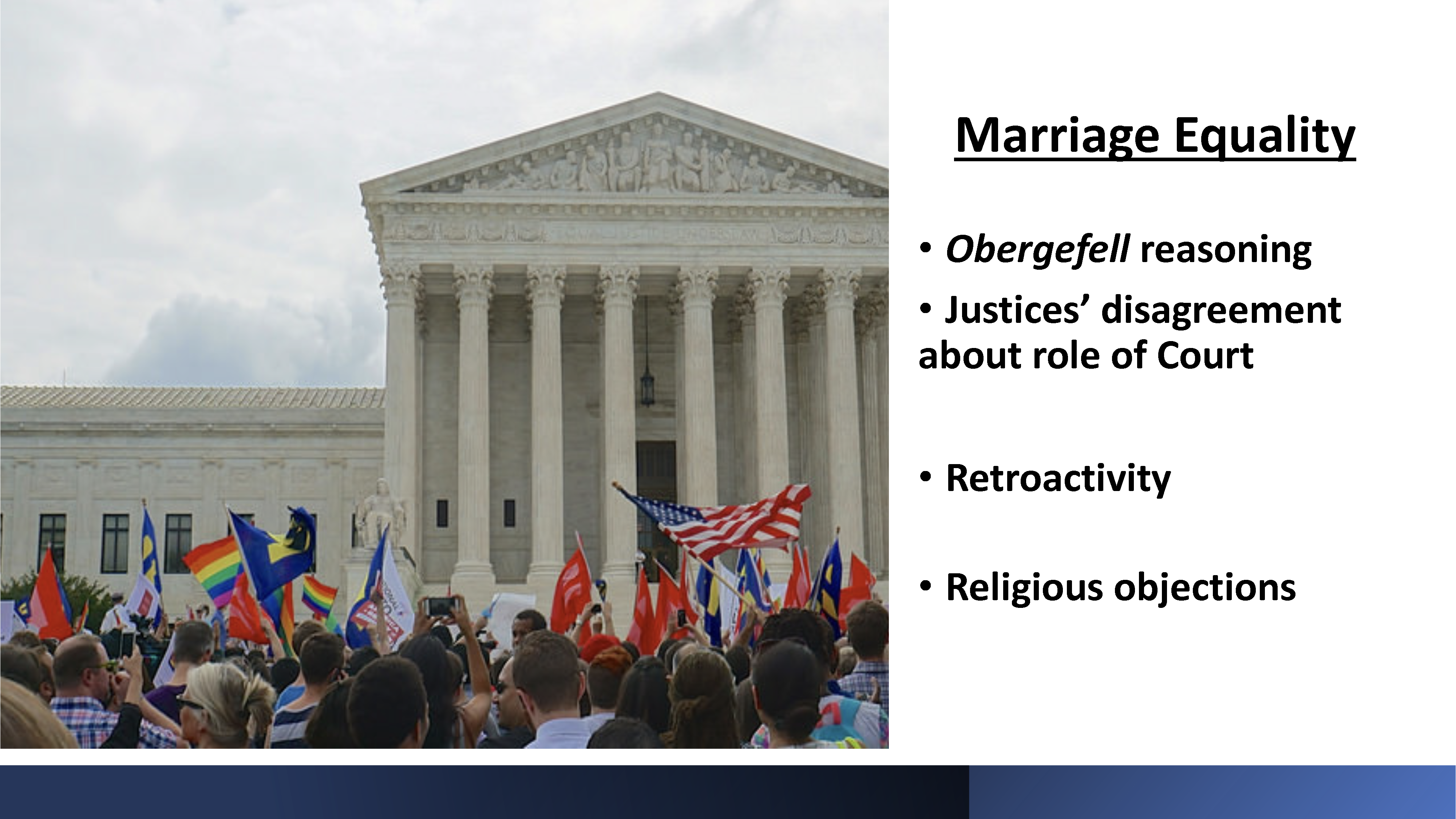 2003) Goodridge v. Dept of Pub. Health (Mass 2003) In re Marriage