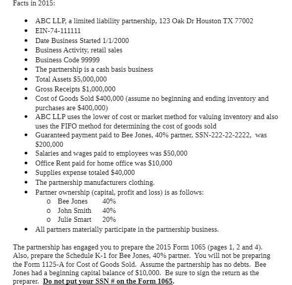 Houston TX 77002 Date Business Started 1/1/2000 Business Activity, retail sales Business