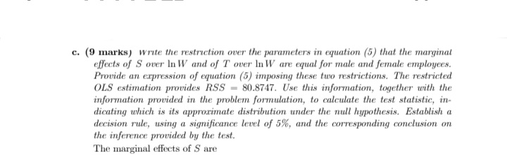 in equation (7) it is correlated with Y (relevant) if Bs /