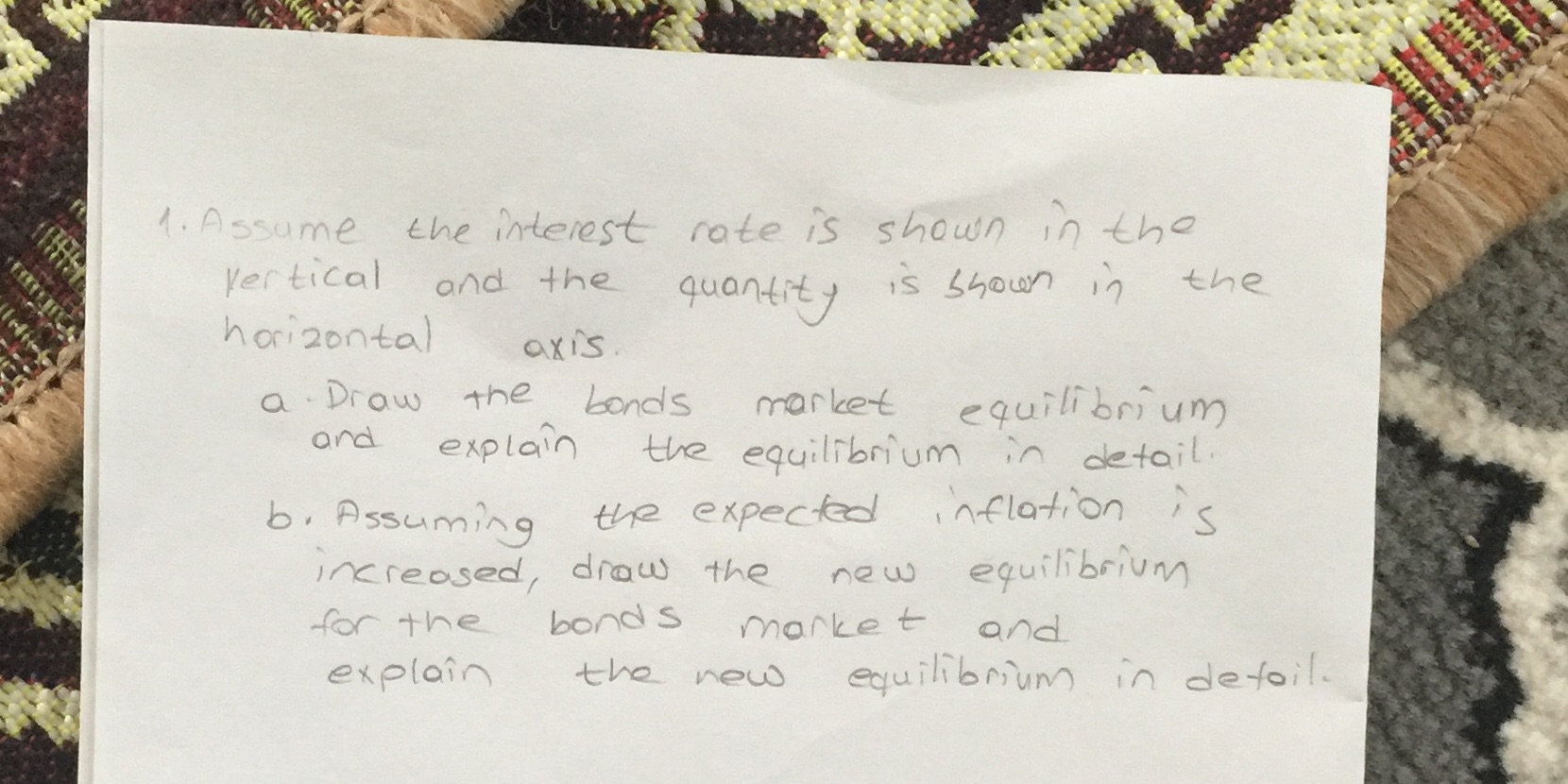  Please quick answer 1. Assume the interest rate is shown in