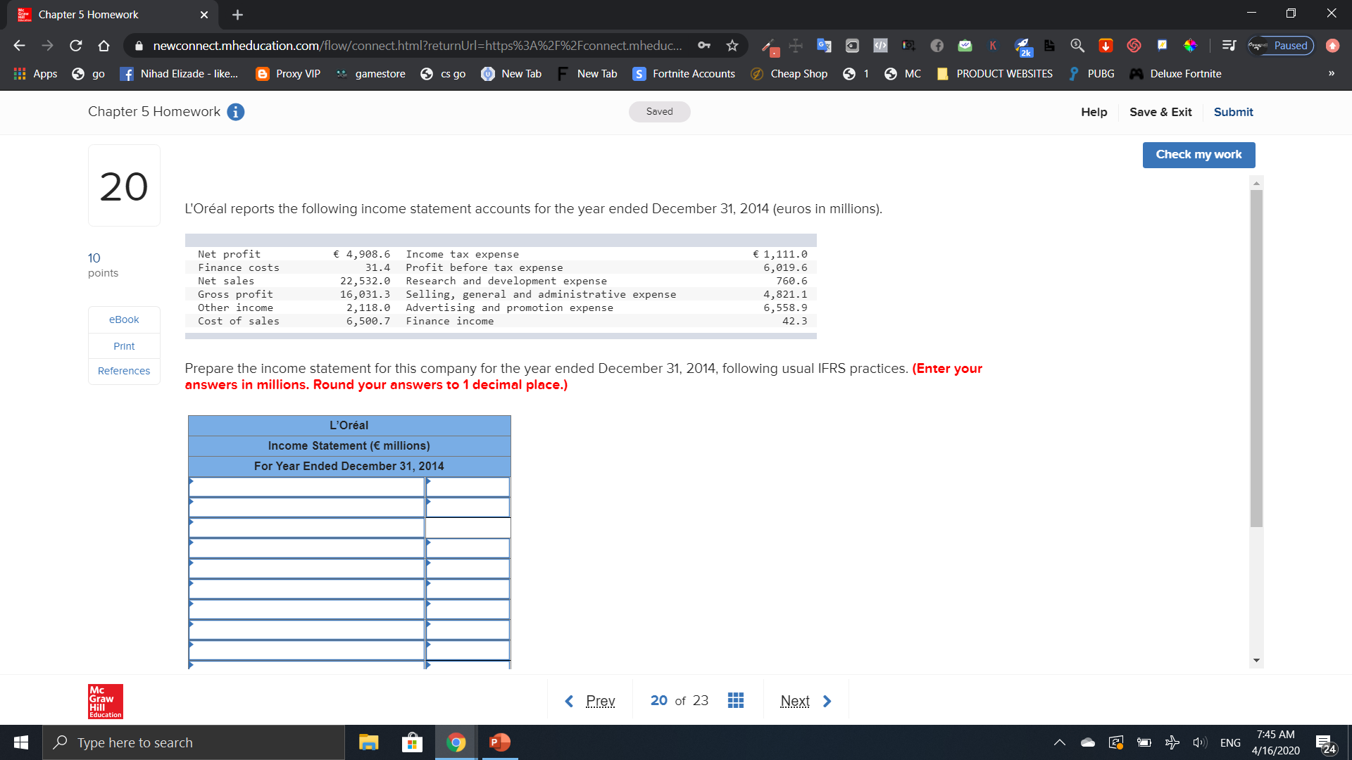 $24,000. The merchandise had cost Mesa $16,000. Assume that both buyer and