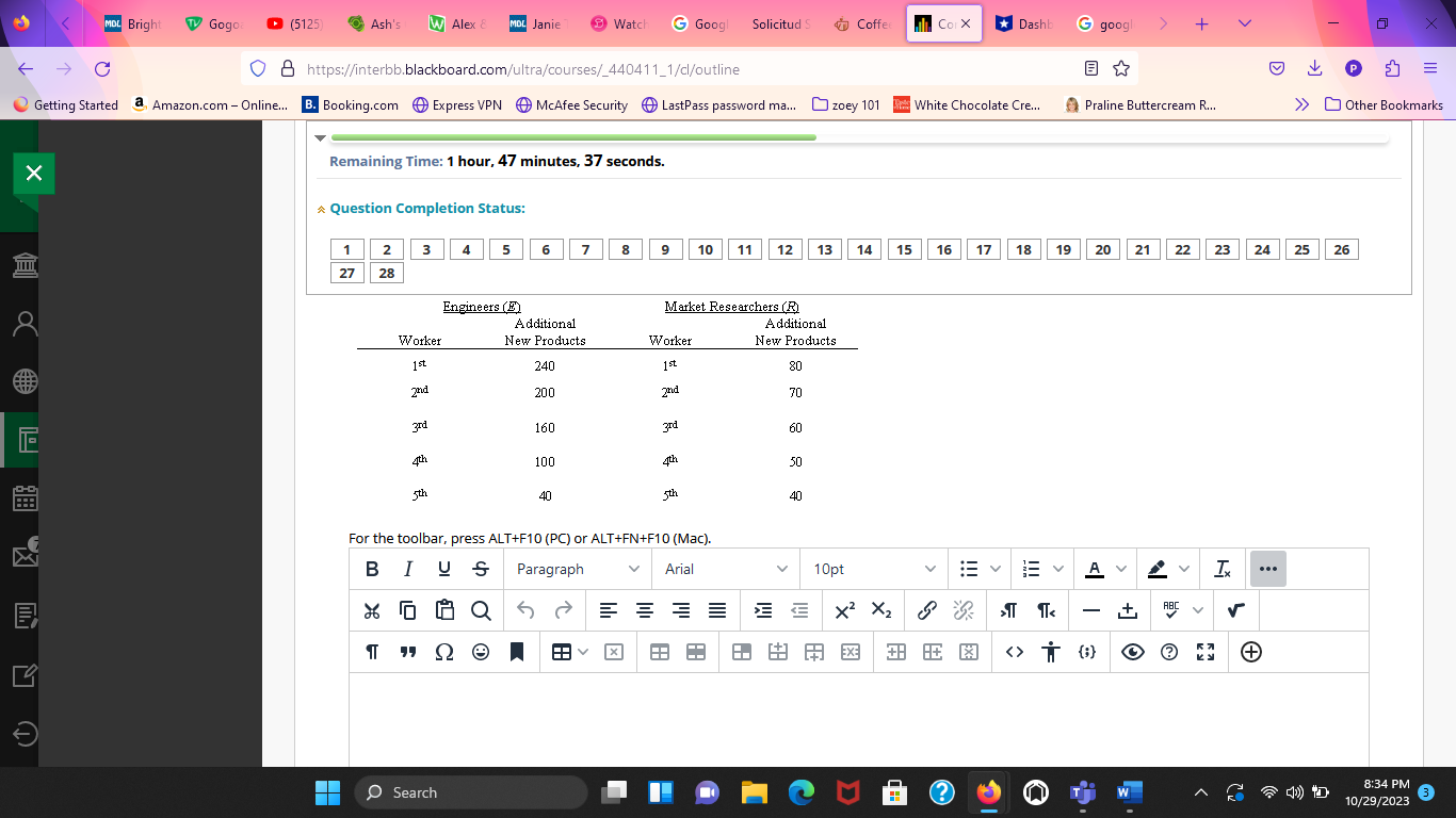 in the short term than in the long term. d. Less elastic