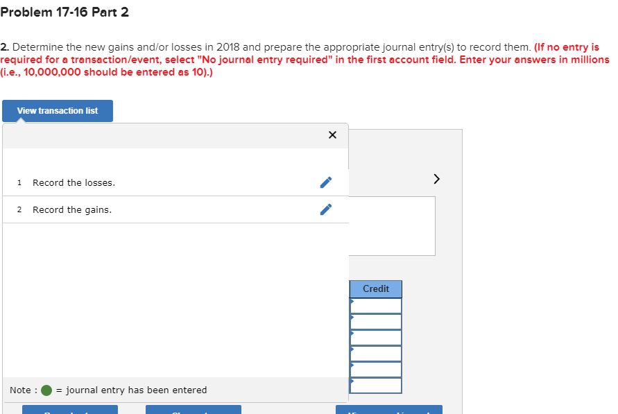 in balances; two years [L017-3, 17-4, 17-5, 17-6, 17-7, 17-8] (The following