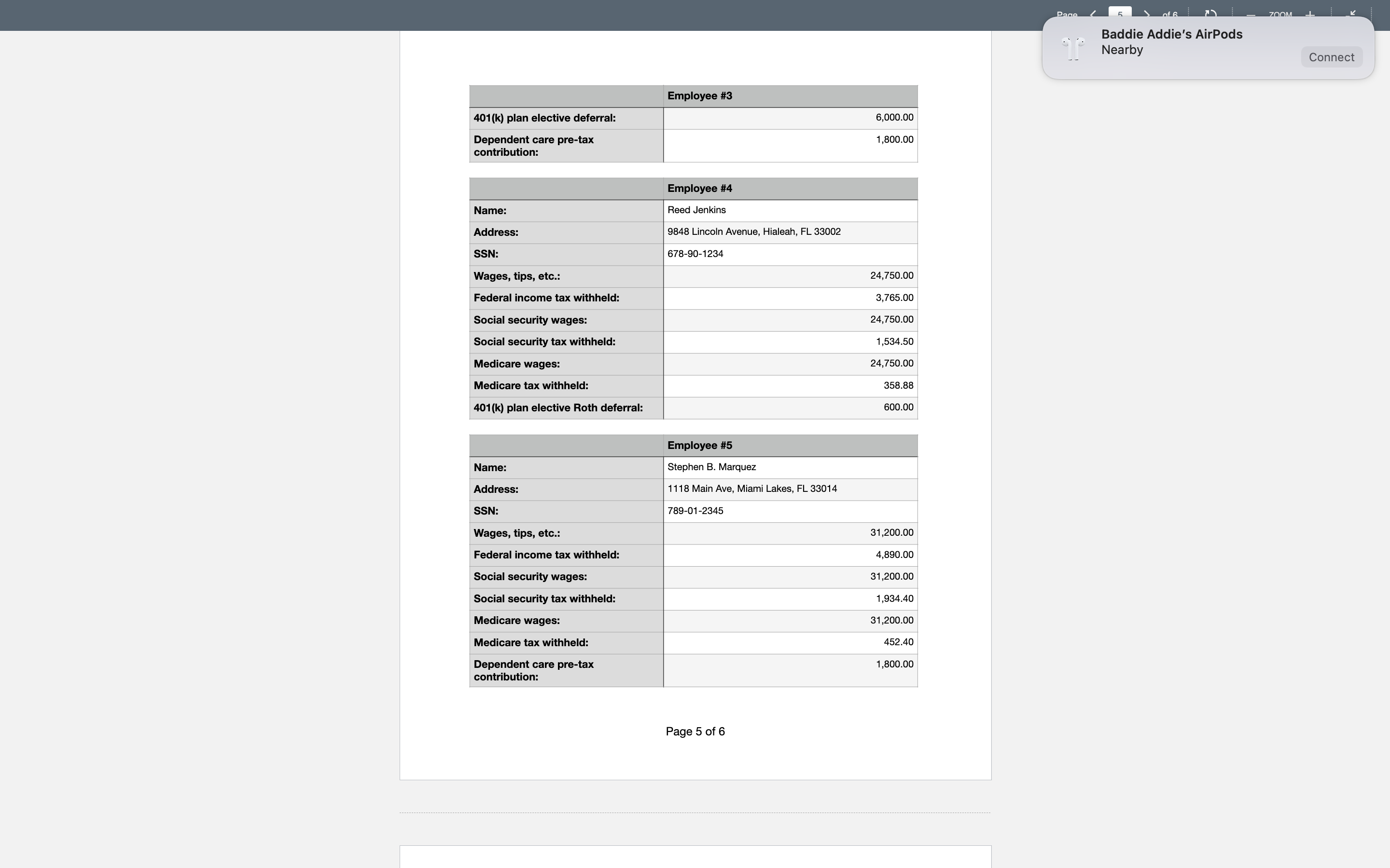 does not provide Forms W-Z and W-3 in pdf llable form. You