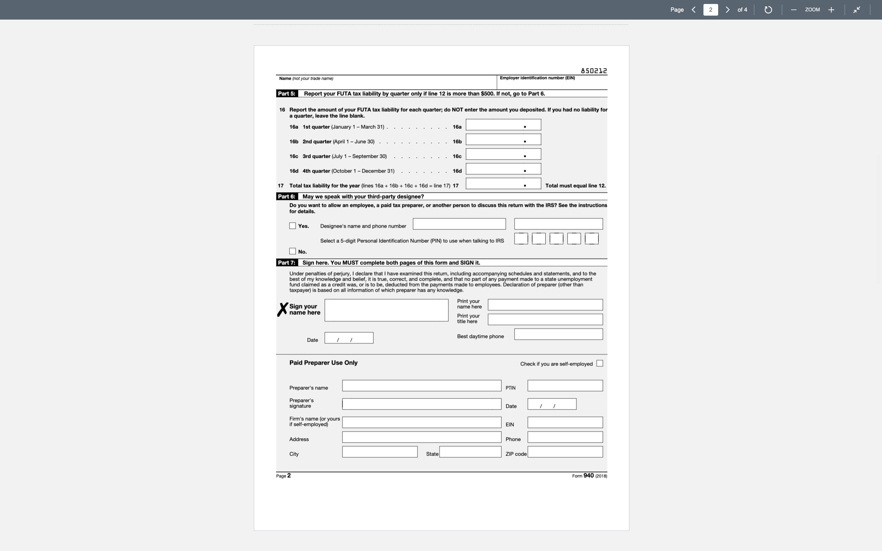 You can enter text into the PDF forms and submit the PDFS