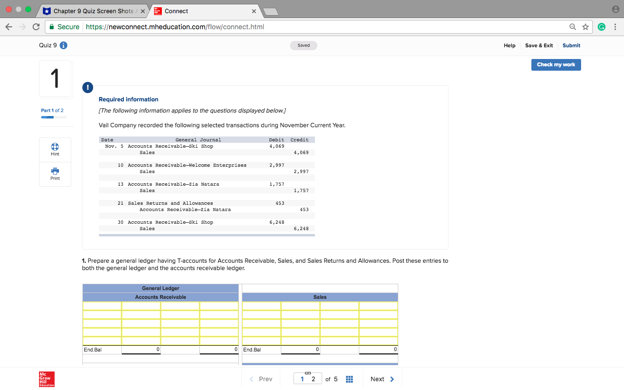 i] 3 Prepare an adjusting entry to record the aecmed Interest on