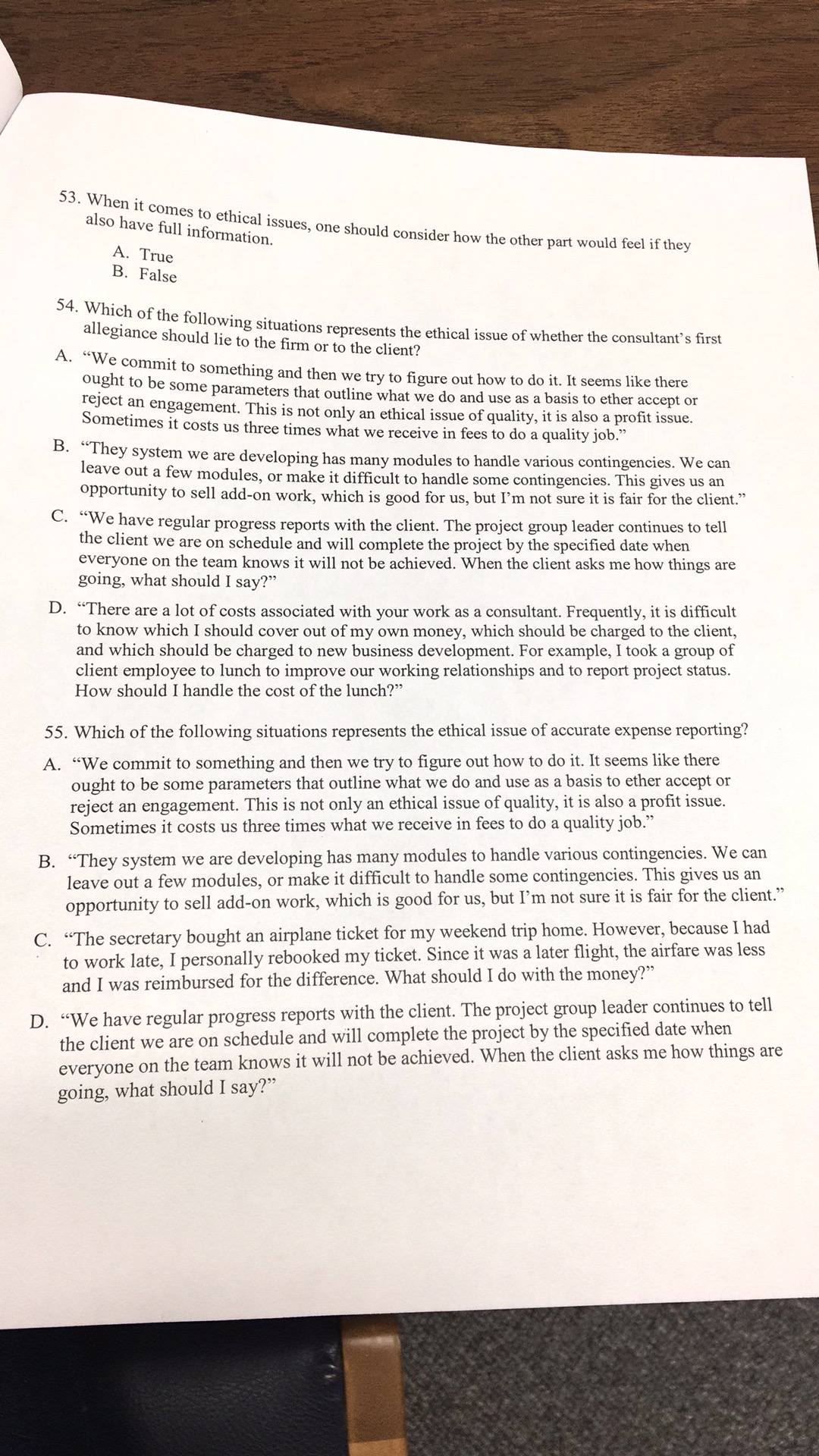 to allocate variable manufacturing overhead. The following information pertains to the company's